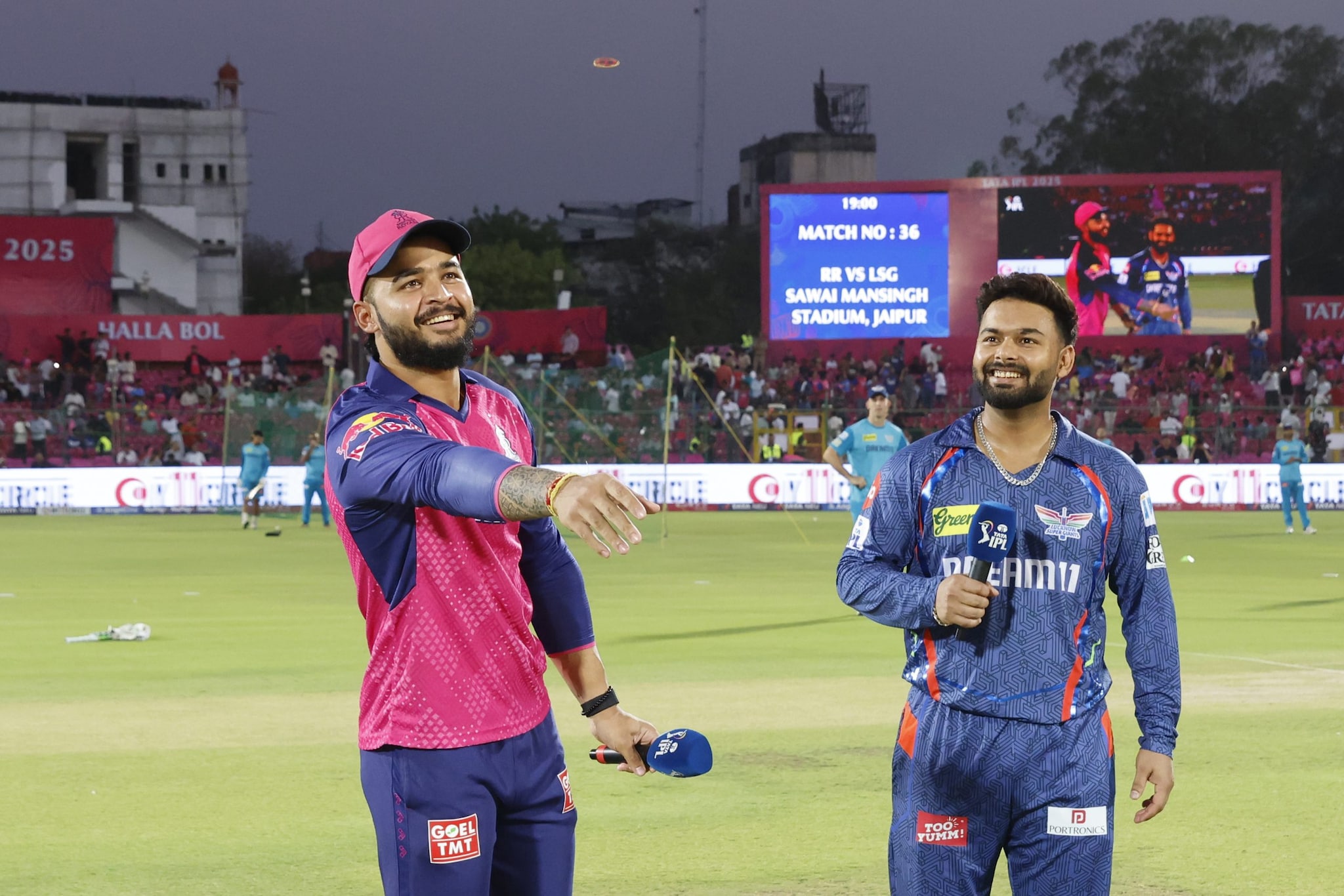 IPL 2025 M36 - RR v LSG IPL 2025 M36 - RR v LSG