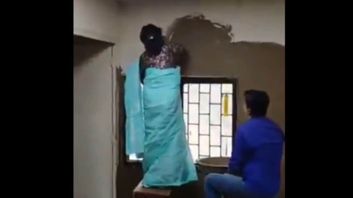 Amid Heat Wave Warning In Delhi, DU College Principal Coats Classroom With Cow Dung | Video