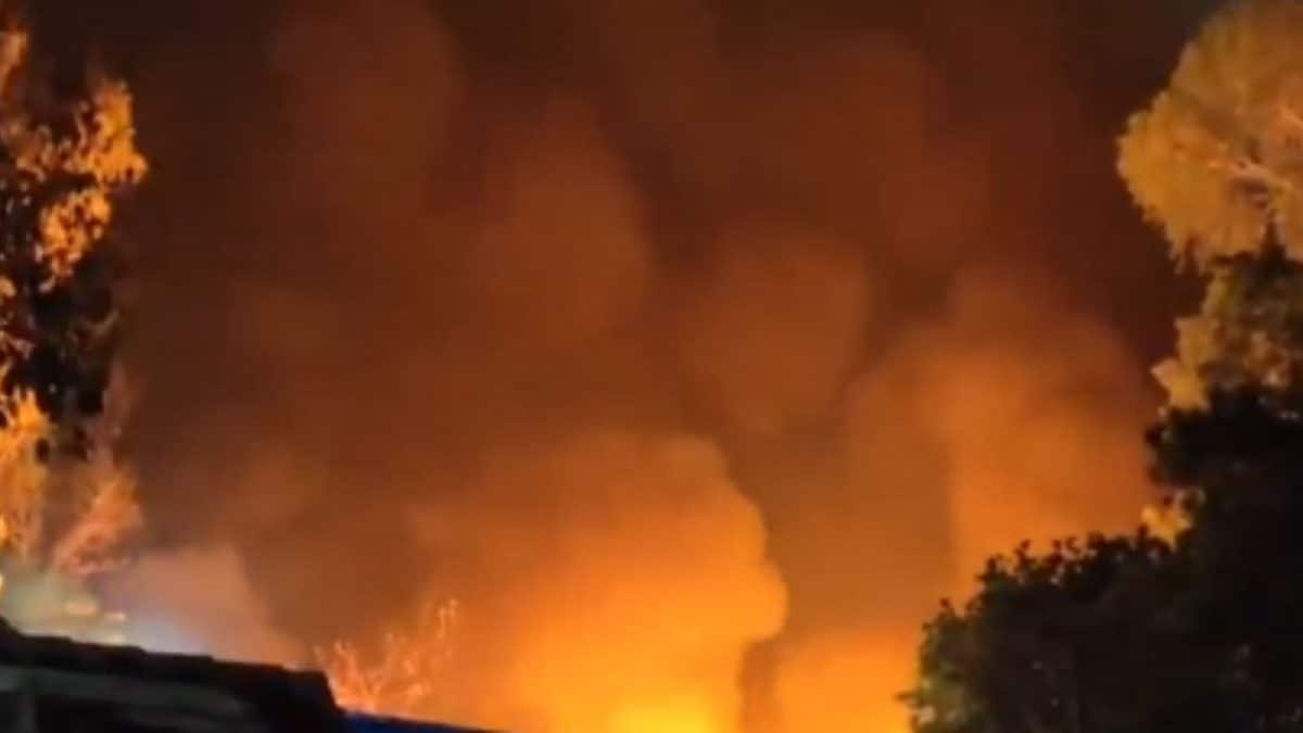 Massive Fire Breaks Out At Dilli Haat In South Delhi, 24 Shops Gutted