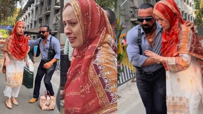 'I Feel Very Bad': Ajaz Khan’s Wife Released After 6 Months In Jail