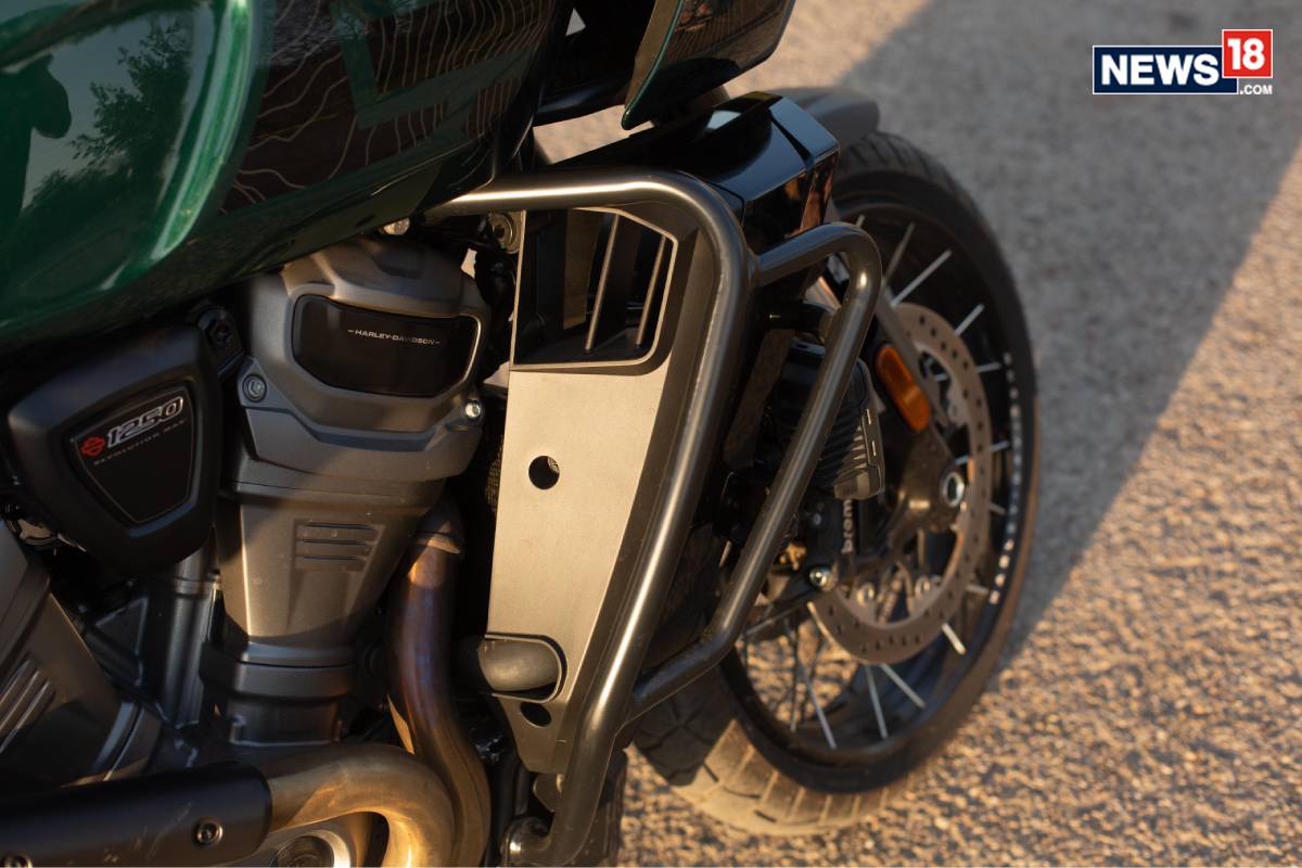 Harley-Davidson PAN America 1250. (Photo: Shahrukh Shah/ News18) Harley-Davidson PAN America 1250. (Photo: Shahrukh Shah/ News18)