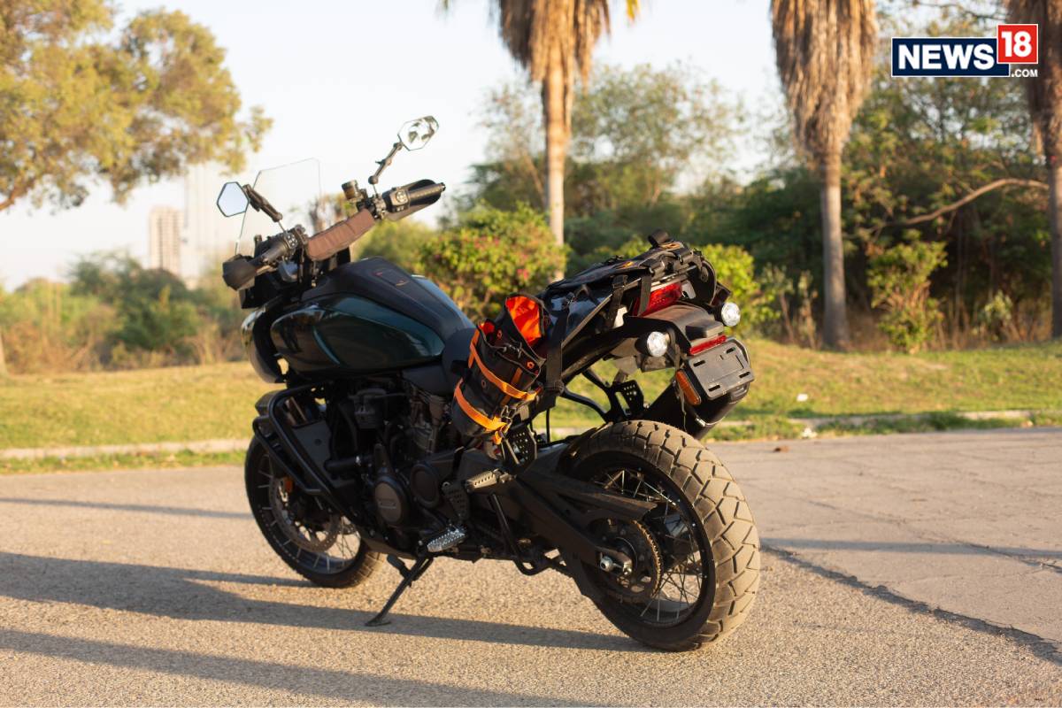 Harley-Davidson PAN America 1250. (Photo: Shahrukh Shah/ News18) Harley-Davidson PAN America 1250. (Photo: Shahrukh Shah/ News18)