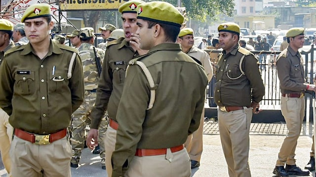 Representative image of UP Police (PTI)