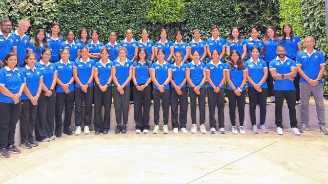 The India Women's Hockey team have departed for Australia. (Image: X)