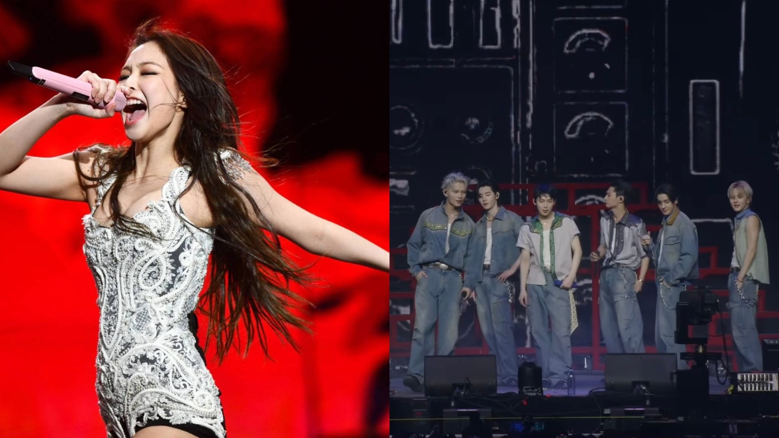未使用 Coachella 2025 Tシャツ S JENNIE ENHYPEN JENNIE BLACKPINK COACHELLA White T Shirt SMALL 2025 Official