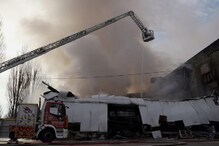 Russia Blames Ukrainian Air Defence For Fire At Indian Pharma Company's Warehouse In Kyiv Russia Blames Ukrainian Air Defence For Fire At Indian Pharma Company's Warehouse In Kyiv