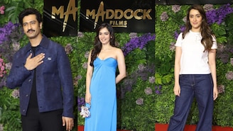 Vicky Kaushal, Rashmika Mandanna, Shraddha Kapoor And Other B-Town Celebs Grace Maddock Bash, See Pics (Image: Viral Bhayani)