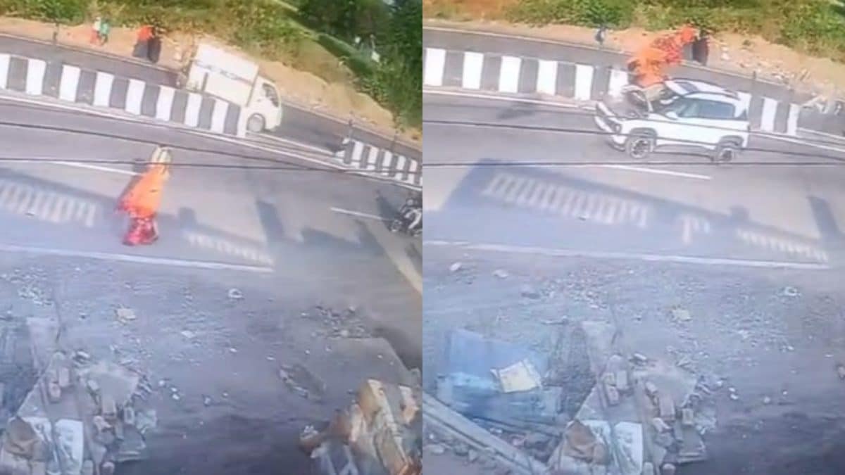 On Cam: Woman Flung Into Air By Speeding Car In Fatal Maharashtra Hit ...