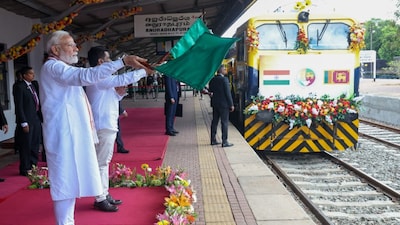 PM Modi, Sri Lankan President Jointly Launch India-Backed Maho ...