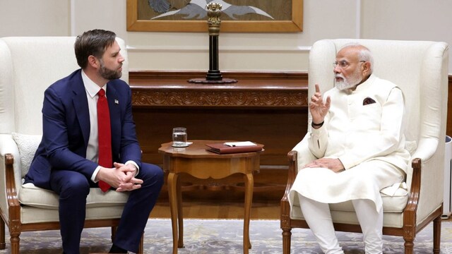 US VP JD Vance meets PM Modi (Reuters Image)