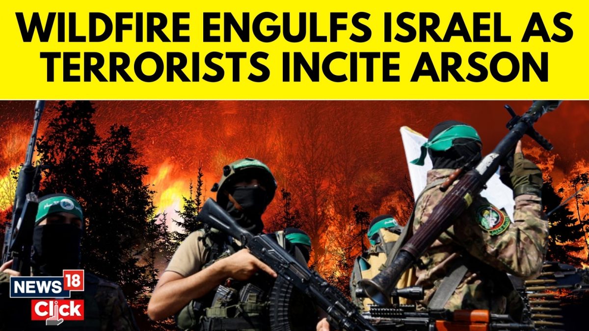 Israel burns amid raging wildfires: Hamas urges youth to set fires in Jerusalem and West Bank – News18
