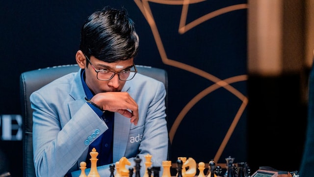 R Praggnanandhaa. (PTI Photo)