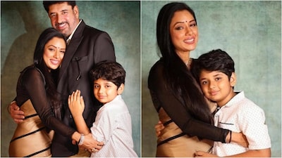 Rupali Ganguly and Ashwin Verma welcomed their son Rudransh in August 2013