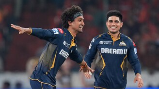 R Sai Kishore shone again in GT's dominant win. (Sportzpics Photo)