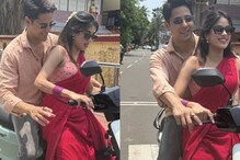 Janhvi Kapoor Takes Sidharth Malhotra For Scooty Ride In Viral Pics From Param Sundari Set; Fans React Janhvi Kapoor Takes Sidharth Malhotra For Scooty Ride In Viral Pics From Param Sundari Set; Fans React