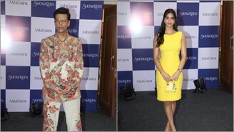 Karan Johar, Suhana Khan, And Other Celebs Make Stylish Appearance At An Exhibition
