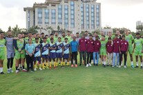 Mohun Bagan Super Giants 'Hang Out' With RFYS U15 Champions Ahead Of ISL 2024-25 Finale