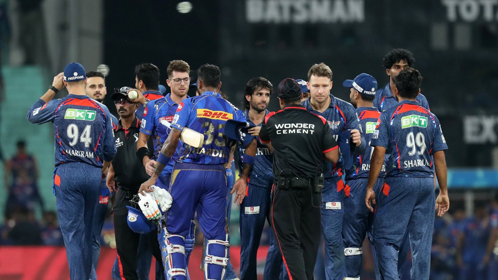 mumbai indians vs lucknow super giants match scorecard