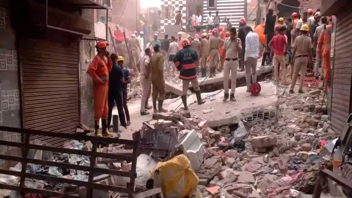 Death Toll Rises To 11 In Delhi’s Mustafabad Building Collapse, CM Expresses Grief