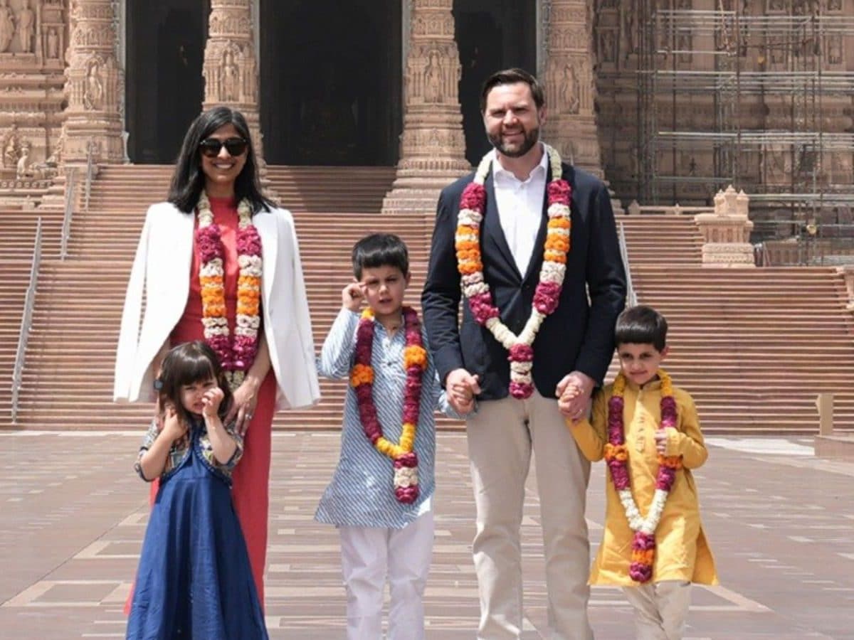 US Vice President JD Vance At Akshardham: A Look At The ...