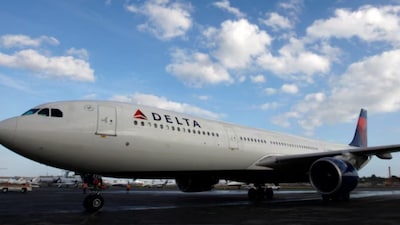 A photo of a Delta flight (AP)