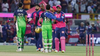 RCB beat RR by 9 wickets. (Image: Sportzpics)