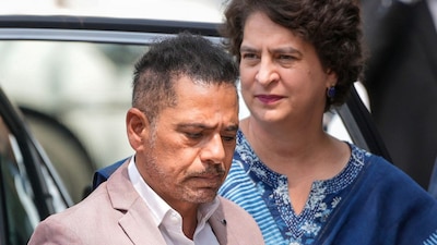 Vadra has consistently denied all allegations, calling them a 'political witch-hunt'. File pic/PTI