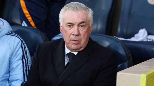 Real Madrid boss Carlo Ancelotti (X)