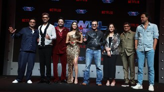 Netflix's Jewel Thief-The Heist Begins: Saif Ali Khan, Jaideep Ahlawat, Nikita Dutta Attend Trailer Launch (Image: Viral Bhayani)