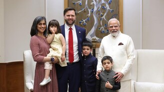 In Photos: PM Modi Meets US Vice President JD Vance And His Family In Delhi In Photos: PM Modi Meets US Vice President JD Vance And His Family In Delhi