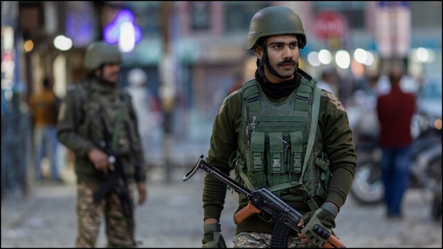 Representative Image of Indian armed forces in Jammu and Kashmir 