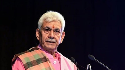 J&K lieutenant governor Manoj Sinha  has taken a firm stance against terrorism and its ecosystem. (File)
