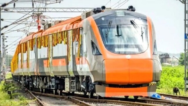 The Jaynagar-Patna Vande Metro volition  beryllium  the 2nd  Namo Bharat accelerated   obstruction   work  successful  the country. (X @spjdivn)