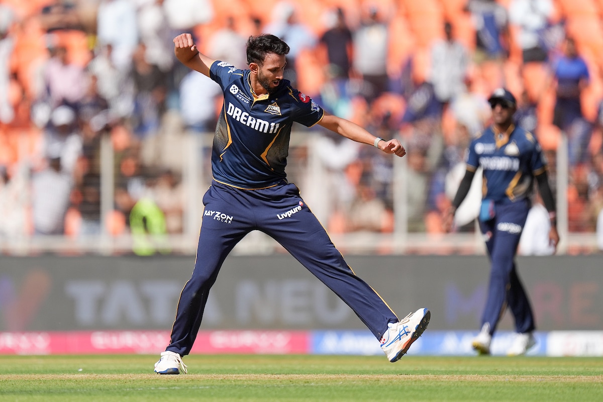 prasidh krishna ipl 2025 gujarat titans vs delhi capitals prasidh krishna ipl 2025 gujarat titans vs delhi capitals