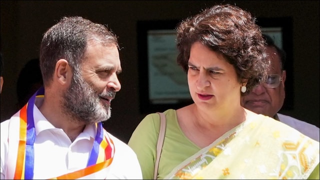 Interestingly, over the past year, it is Priyanka, not Rahul, who has made the stronger impression inside Parliament. (PTI File Image)