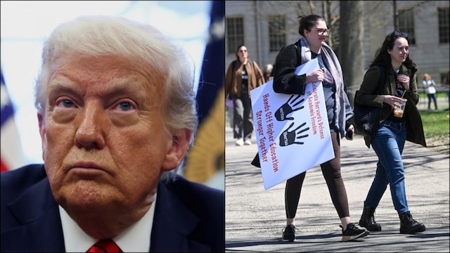 Donald Trump has escalated his crackdown on US universities. (File image/Reuters)