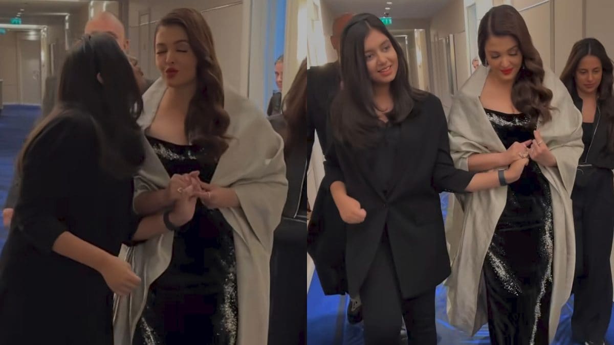 Aishwarya Rai Blows Kisses To Daughter Aaradhya In Adorable BTS Cannes 2025 Moment Aishwarya Rai Blows Kisses To Daughter Aaradhya In Adorable BTS Cannes 2025 Moment