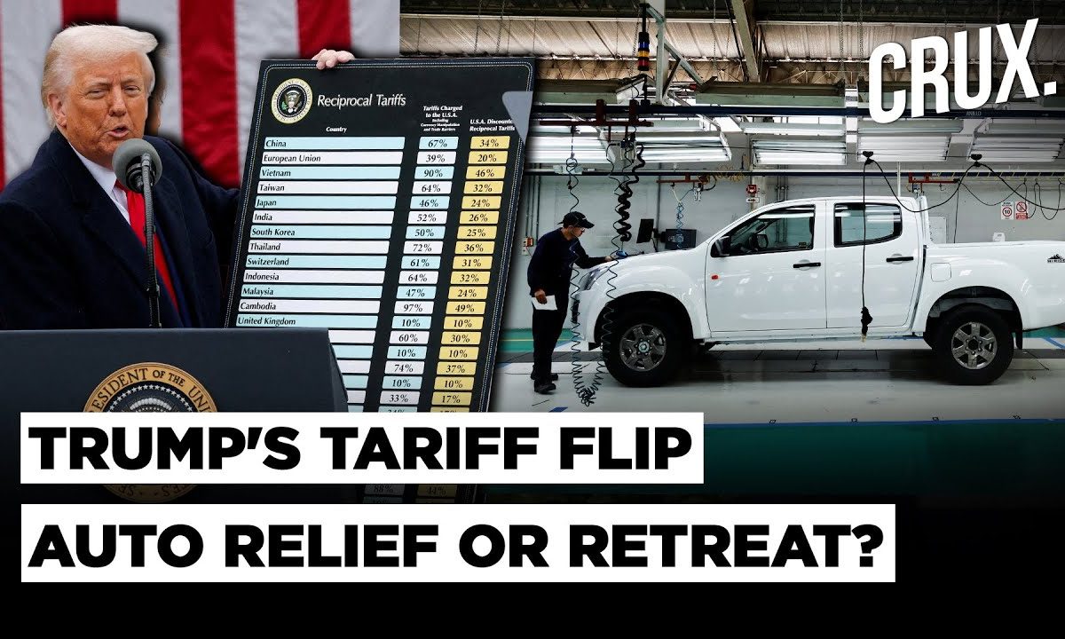 "Just Wanted To Help Them" Trump Rolls Back On Auto Tariffs After Pressure From Carmakers | US News