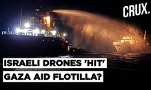'Freedom Flotilla' Carrying Aid To Gaza Issues SOS After Suspected Israeli Drone Strike On Ship 'Freedom Flotilla' Carrying Aid To Gaza Issues SOS After Suspected Israeli Drone Strike On Ship