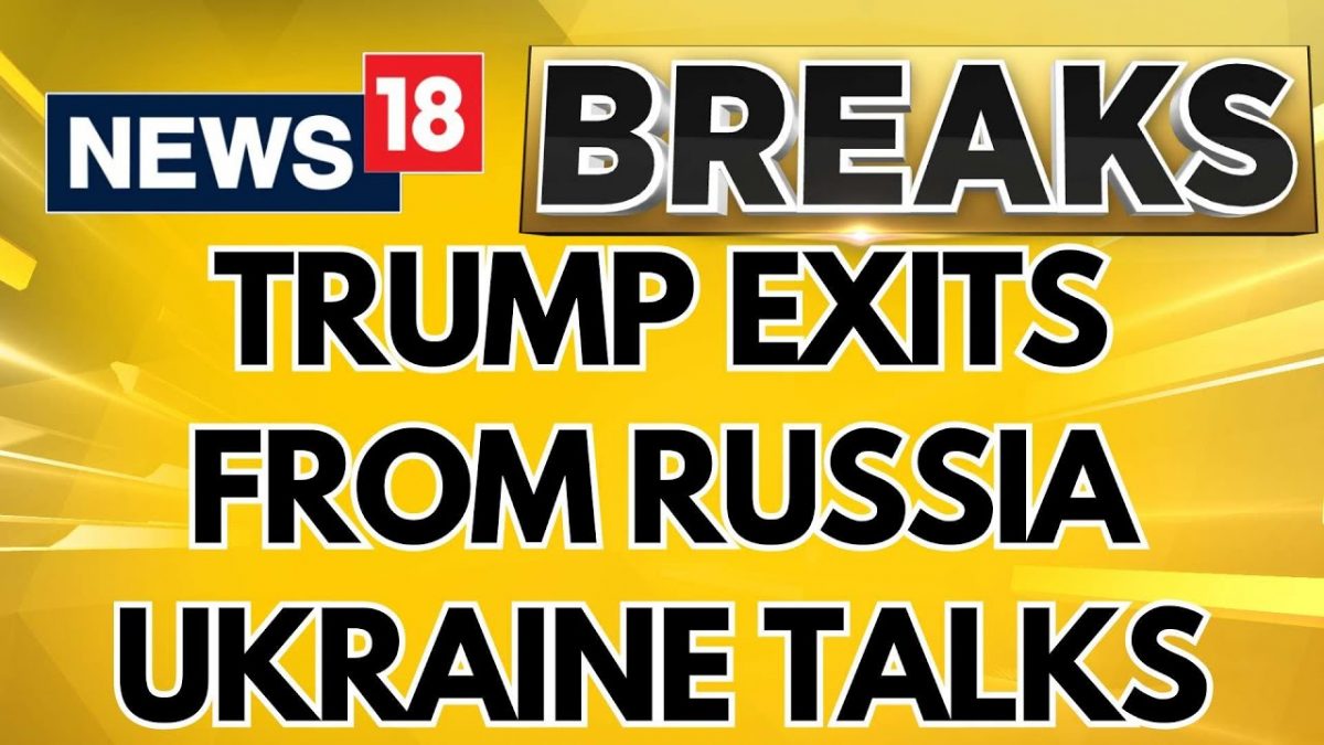 Format18 Russia Russia Ukriane War News | Trump Withdraws US From Ukraine-Russia Peace ...