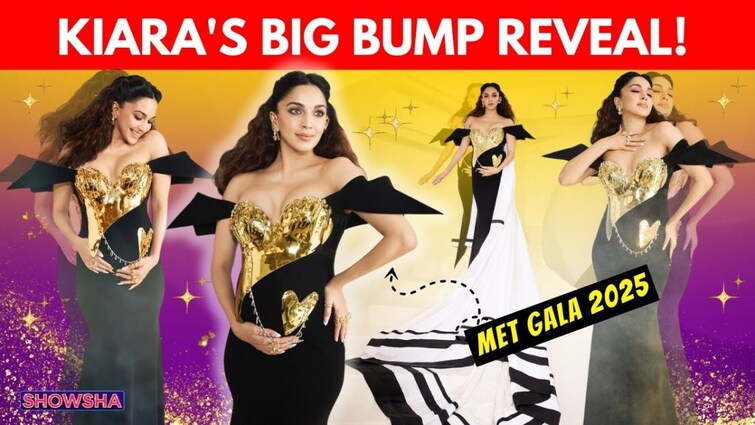 Kiara Advani FINALLY Debuts Baby Bump At Her First Met Gala In Gaurav Gupta Couture | DECODED