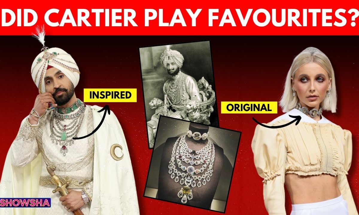 Diljit Dosanjh Denied Maharaja’s Cartier Necklace But Emma Chamberlain Got To Wear It?EXPLAINED;N18G