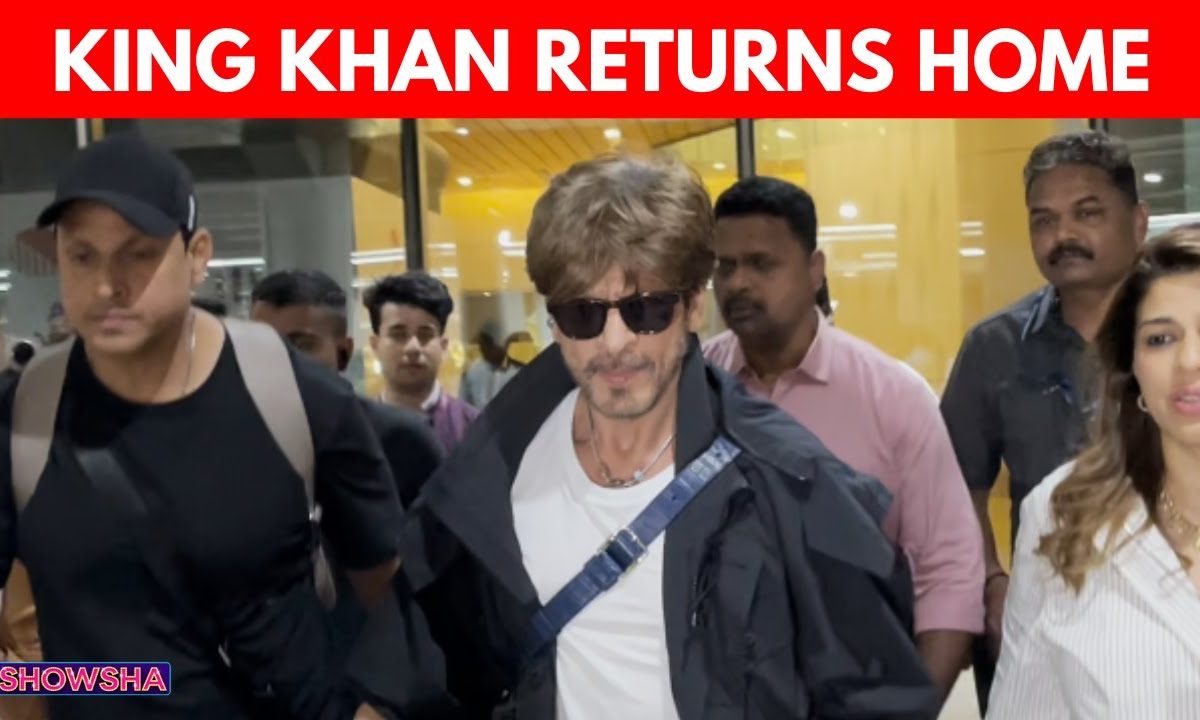 Shah Rukh Khan Is Swag Personified As He Returns Home From Met Gala 2025 I WATCH
