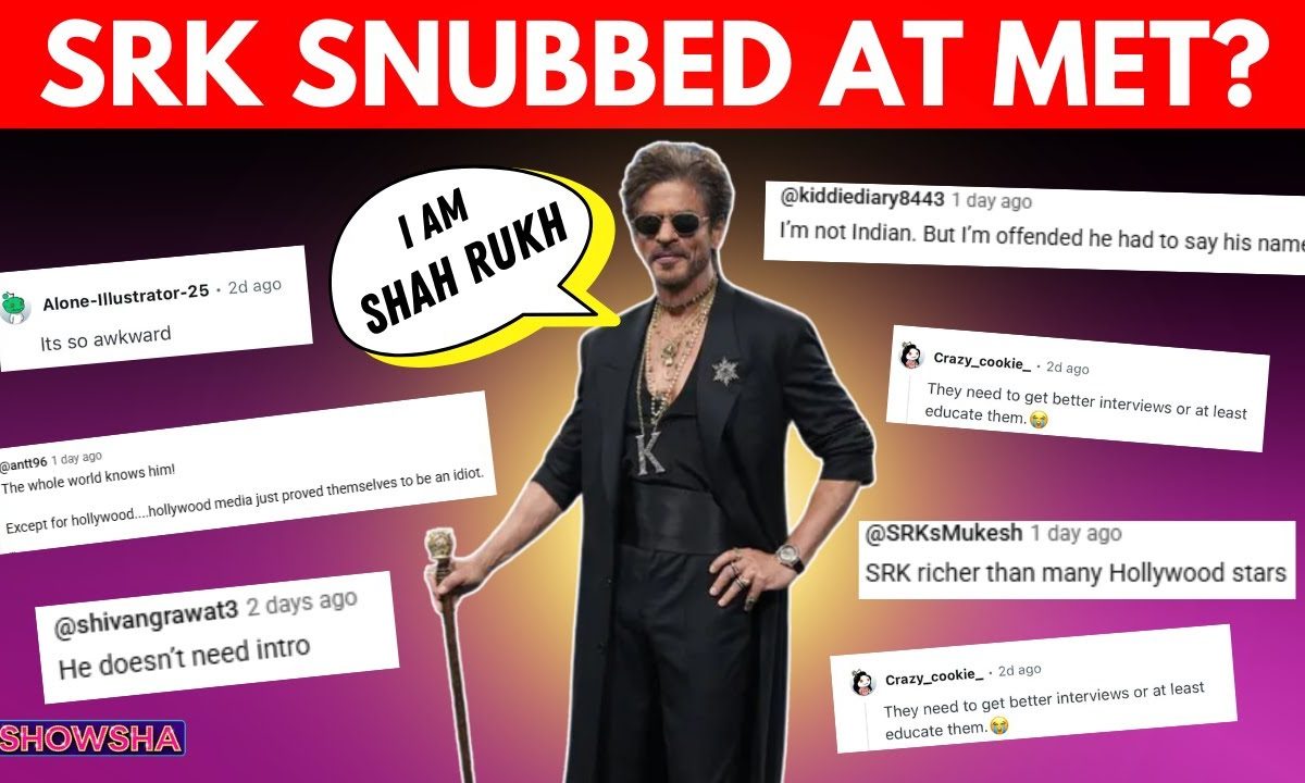 Shah Rukh Khan Had To Explain Who He Is More Than Once At Met Gala & Desi Fans Aren't Having It