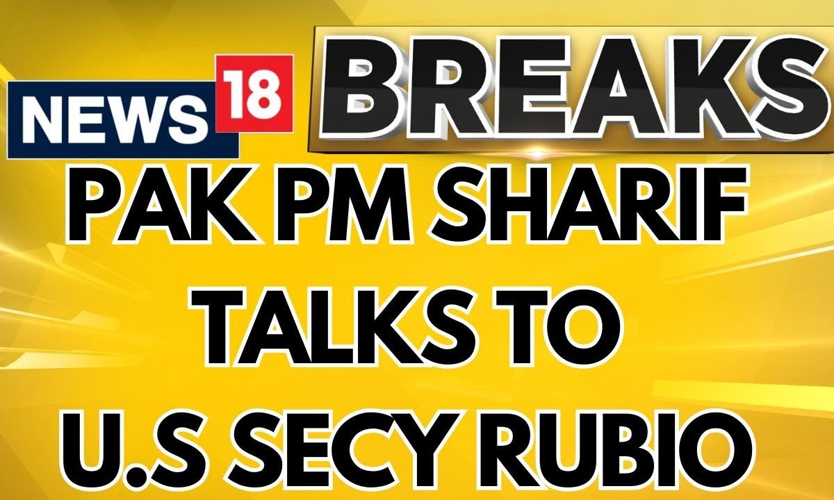 Pakistan PM Sharif Holds Talks With US Secretary Of State Rubio | Operation Sindoor | News18