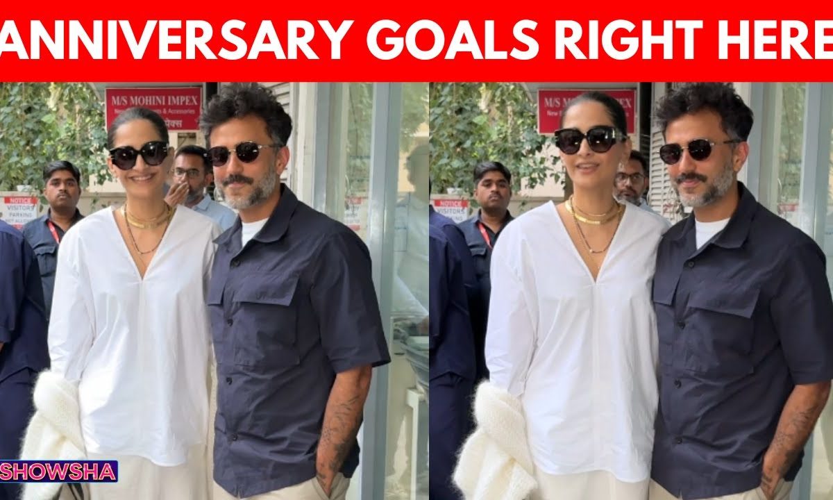 Sonam Kapoor Shines In A Classy Fit As She Celebrates 7th Wedding Anniversary With Hubby Anand Ahuja