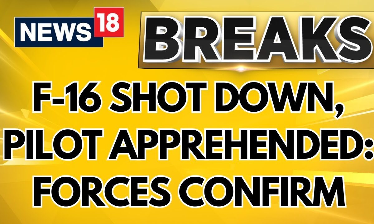 India Pakistan Latest News | F-16 Shot Down: Indian Forces Confirm Pilot Apprehended | News18