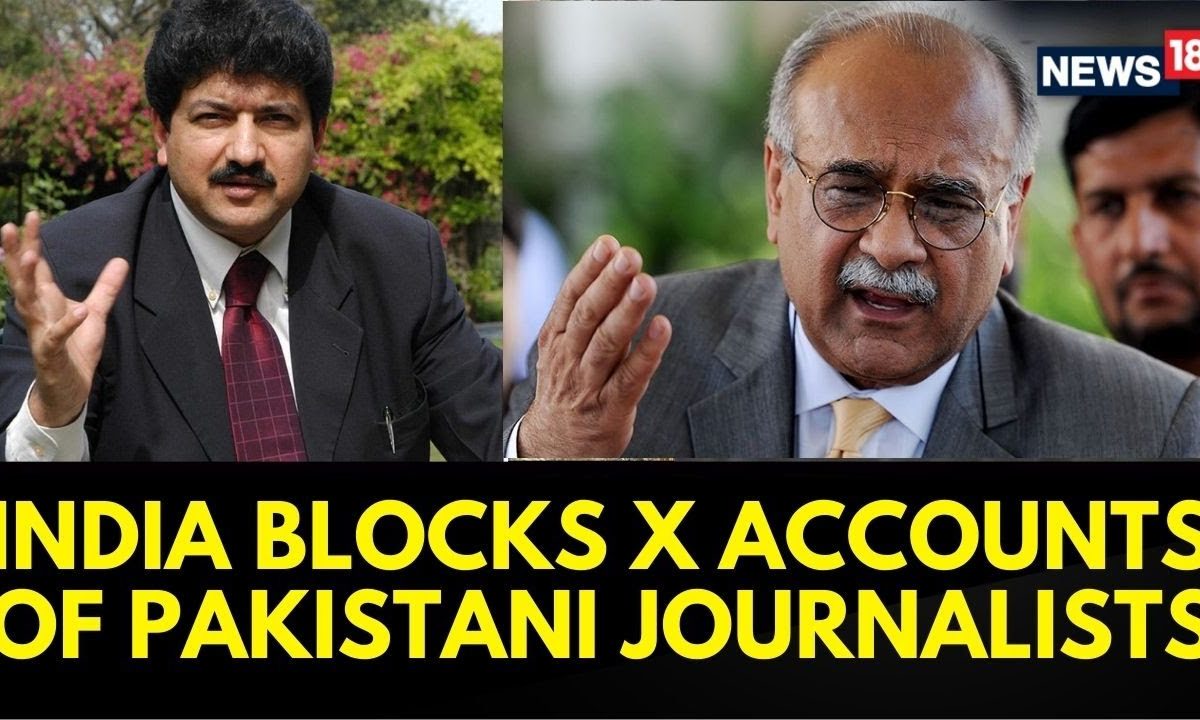 India Has Blocked X Accounts Of Pakistani Journalists Hamid Mir And Najam Aziz Sethi | News18