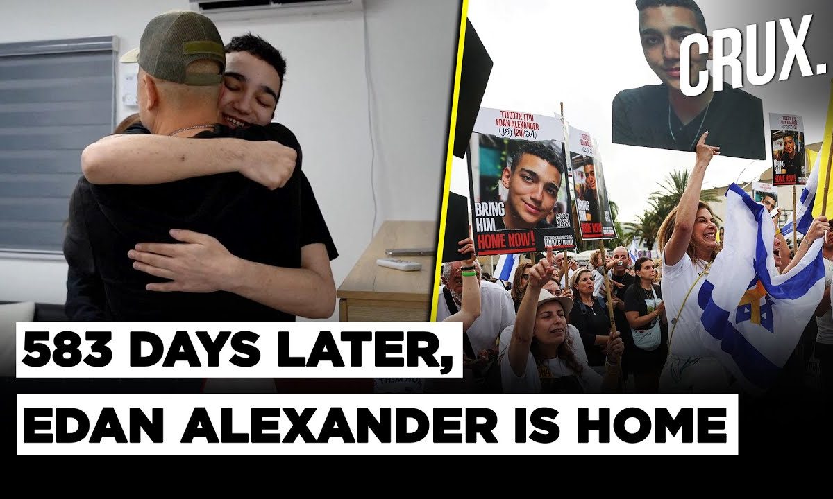 'Handcuffed, Called The American' Israel Claims Hamas 'Tortured' Hostage Edan Alexander In Captivity