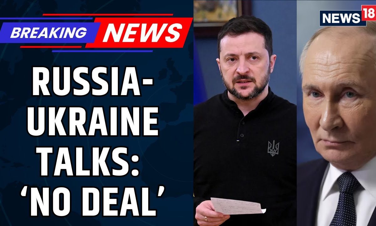 No Breakthrough In Russia-Ukraine Peace Talks In Turkey | Turkey News | EU | Putin | Zelensky